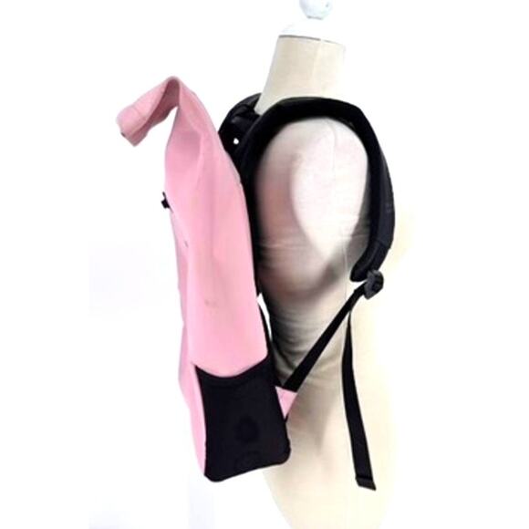 Delsey Paris Turenne Soft Backpack Rolltop Pink - Picture 3 of 9